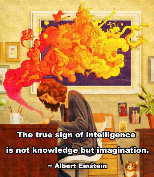 The true sign of intelligence: