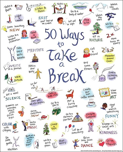 50 Ways to Take a Break: