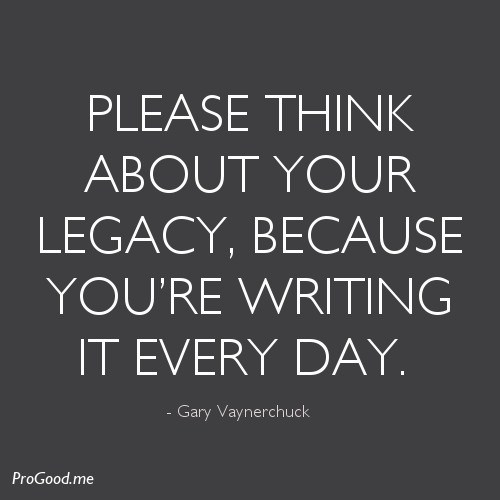 When did you think you'd write your legacy? · MoveMe Quotes