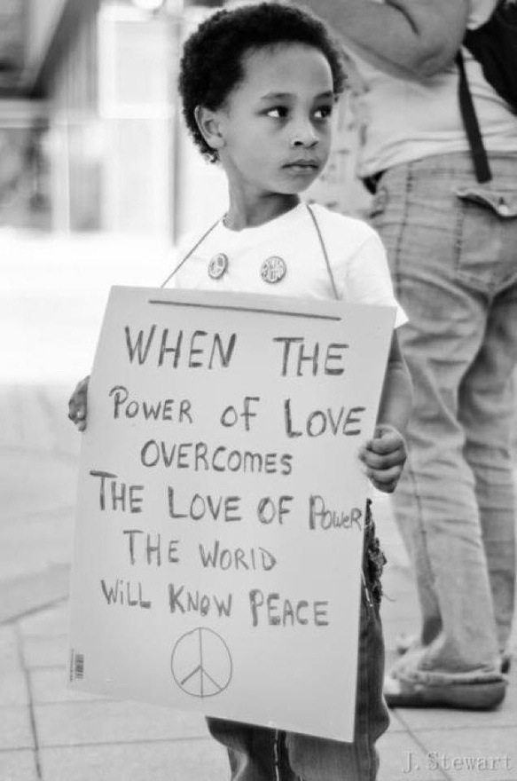 Today, let the power of love take over.