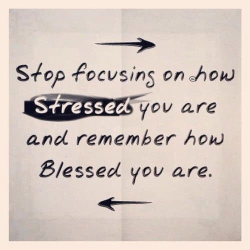 Stop focusing on how stressed you are...