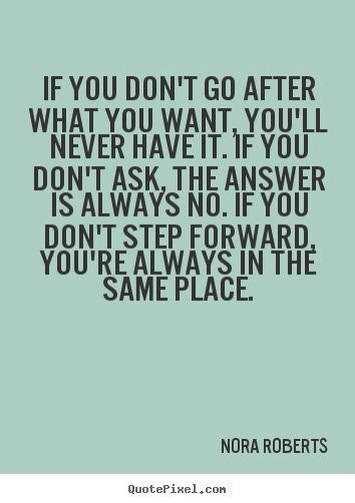 Keep moving forward.