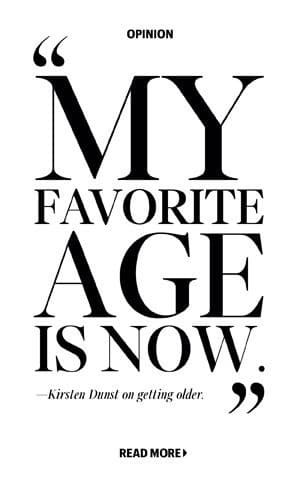 You have had your time to be all of those younger ages.  Now it's your time to be this age - embrace it.