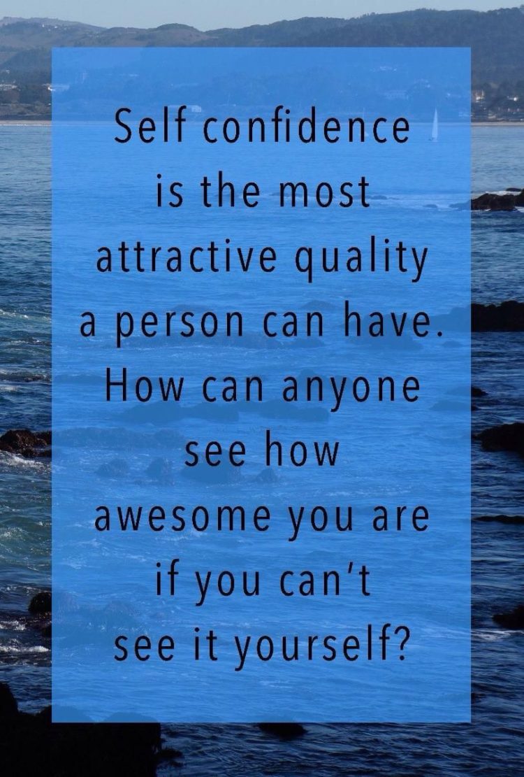 How can anyone see how awesome you are if you can't see it yourself?