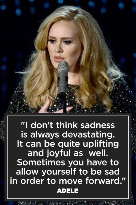 Adele on Sadness