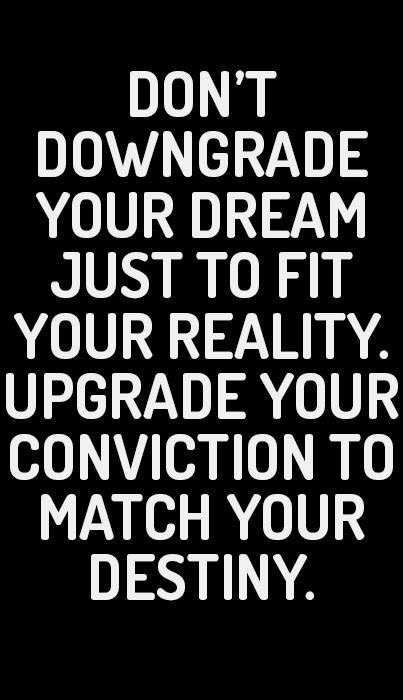 Upgrade your conviction!