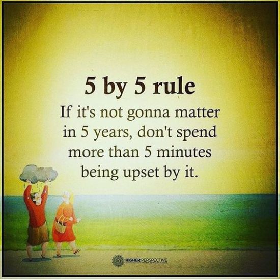 The 5x5 Rule: