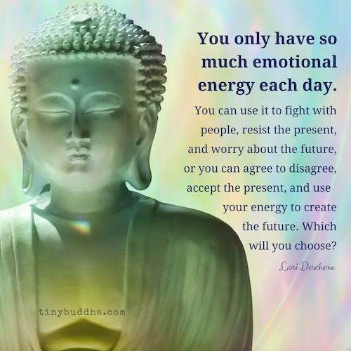 How will you spend your emotional energy today?