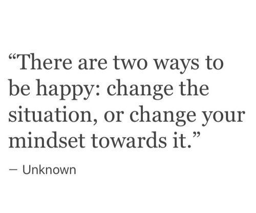 Two ways to happiness: