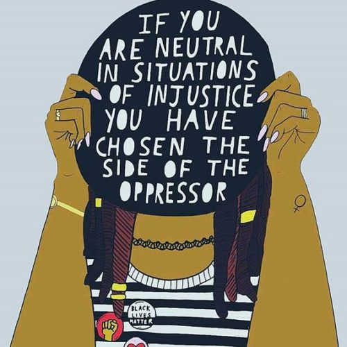 Quote On Acting In Situations Of Injustice And How Silence Is As Bad As ...