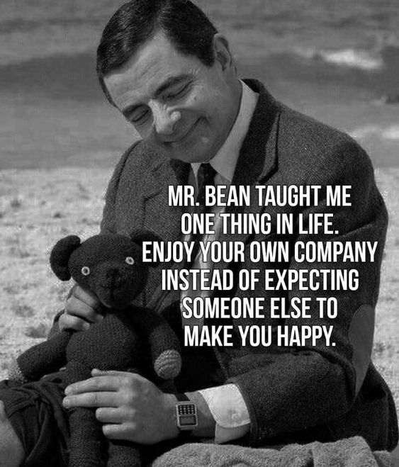 Anyone else love this about Mr. Bean?