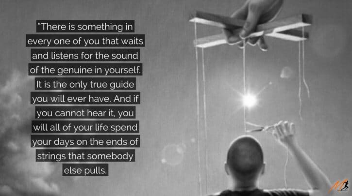 Cut the strings. · MoveMe Quotes