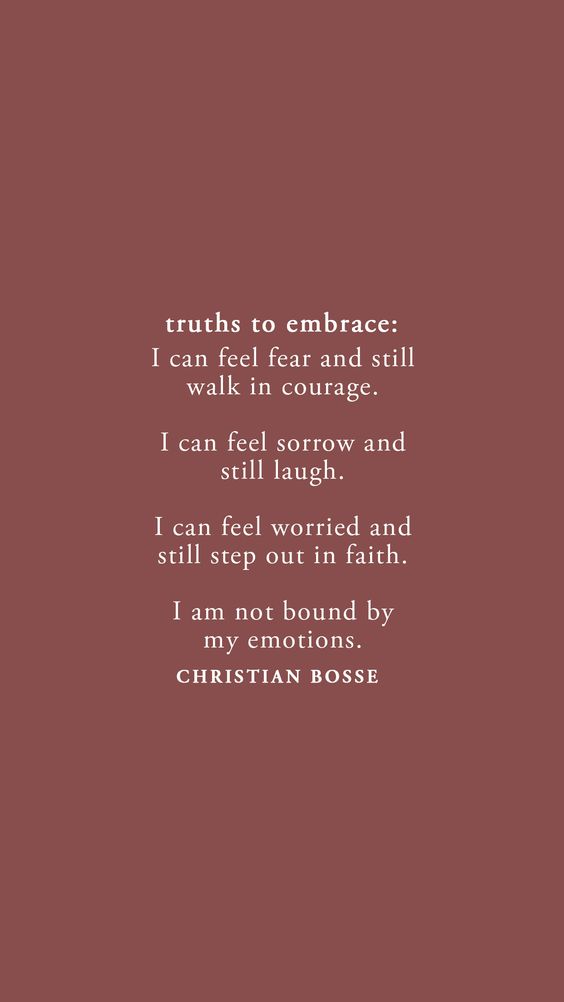 Picture quote about truths to embrace.