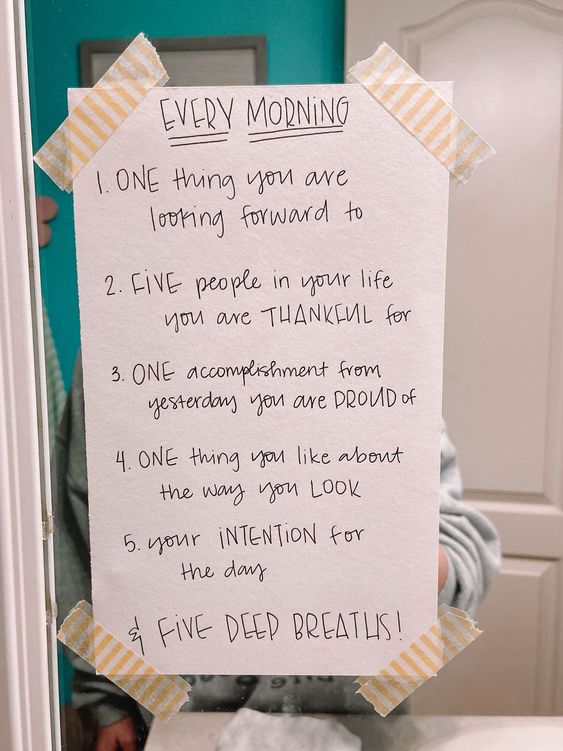 Picture Quote about what to do every morning