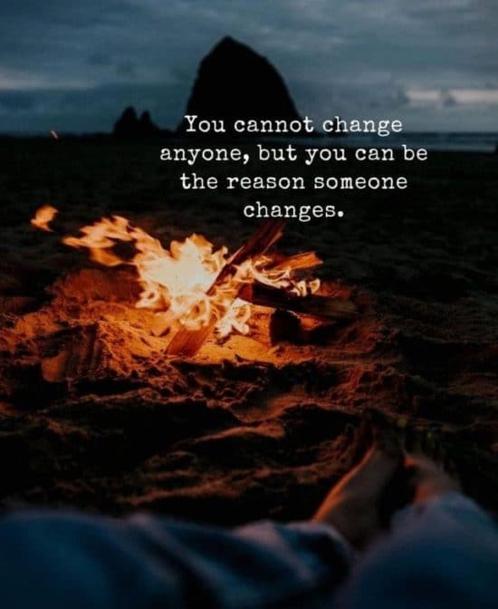 Real, Lasting Change Only Comes From Within. · Moveme Quotes