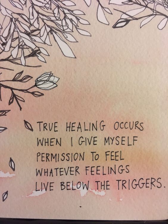 When true healing occurs: