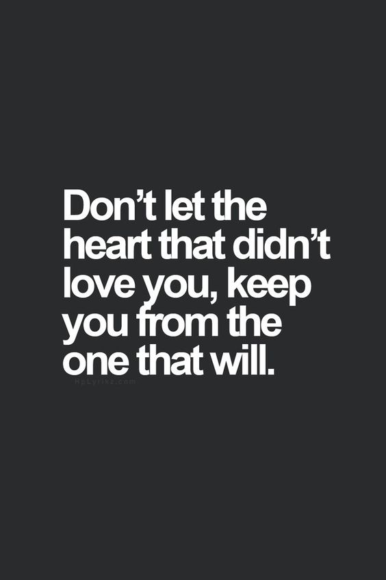 Keep your heart open.