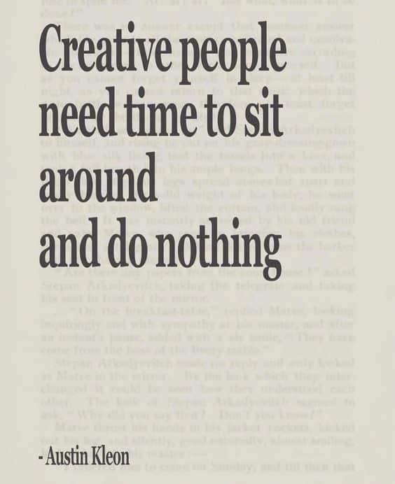 Not just creative people.