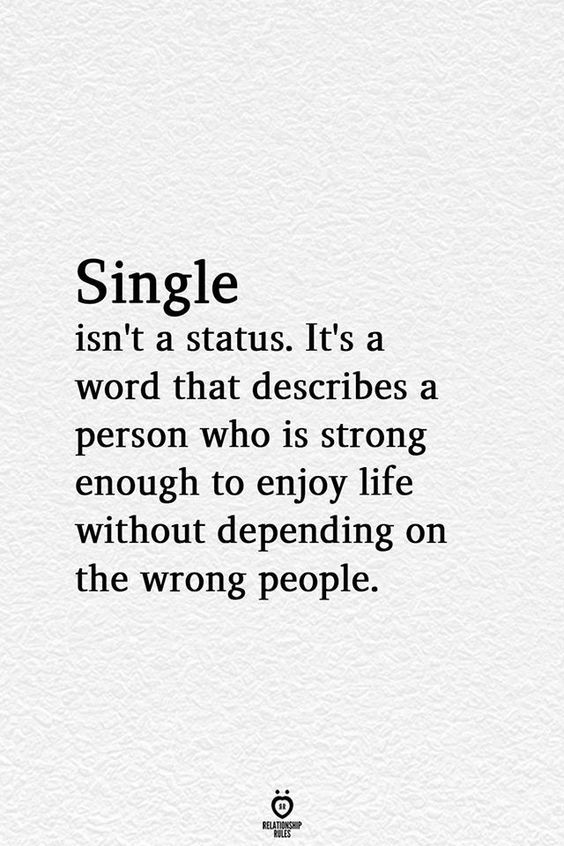 Single > Unhappy