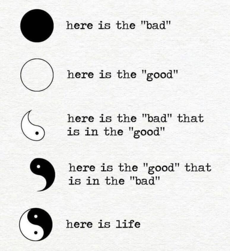 Here is life: