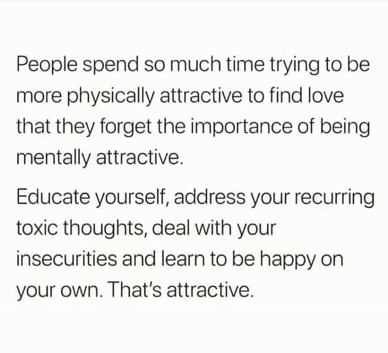 Attractive is more than looks.
