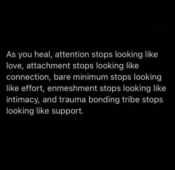 Signs of healing: