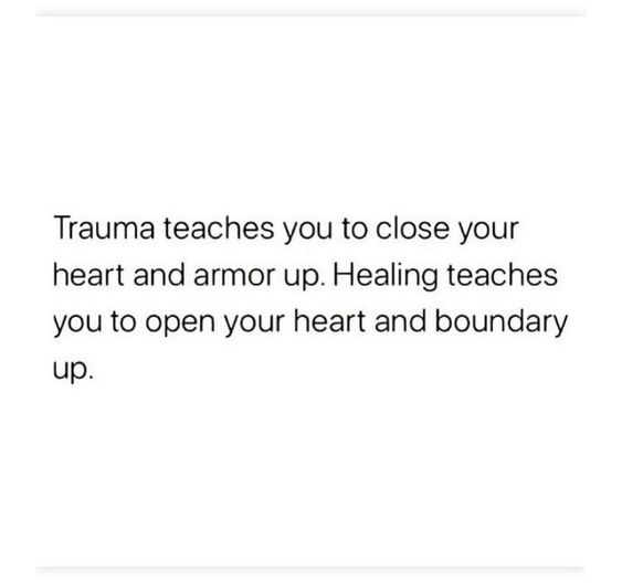 Trauma vs Healing