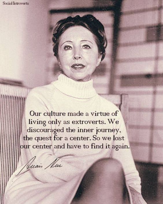 Introverted work is fundamental to centered living.