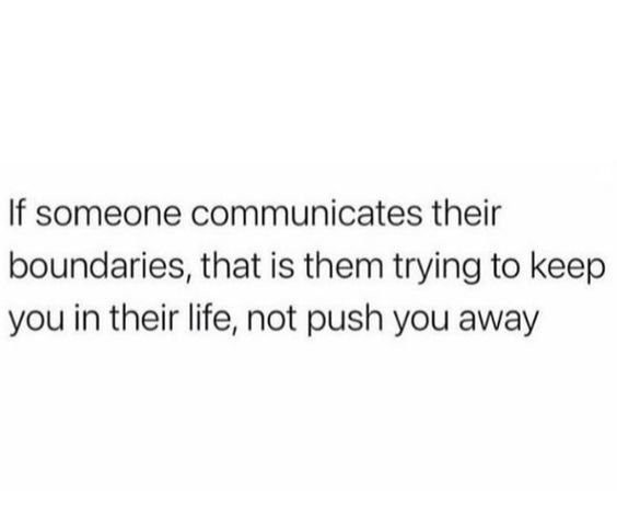 Boundaries aren't rejections.