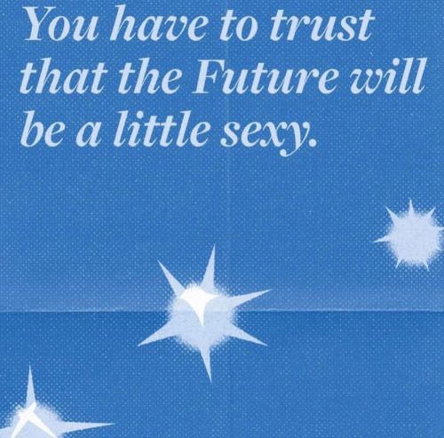 In the future, I trust.
