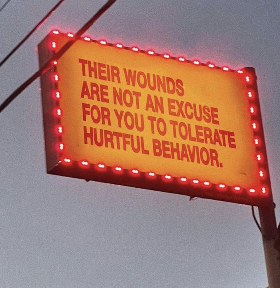Their wounds shouldn't be your pain.