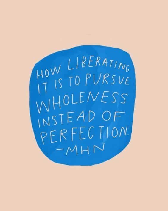 Wholeness > Perfection