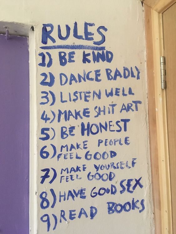 My kind of rules.