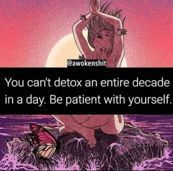 So real. Healing takes time.