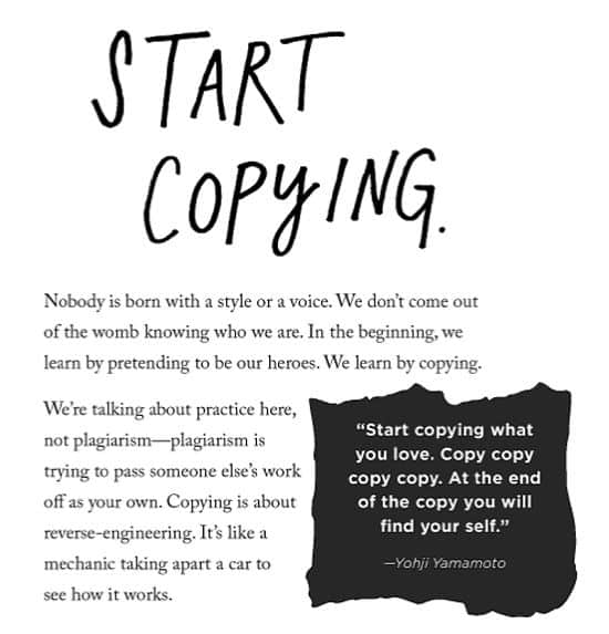 Copying ≠ Plagiarism