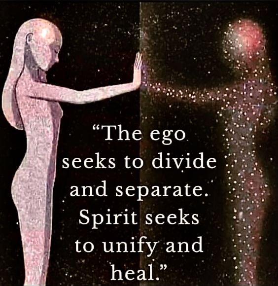 Less ego; more spirit.