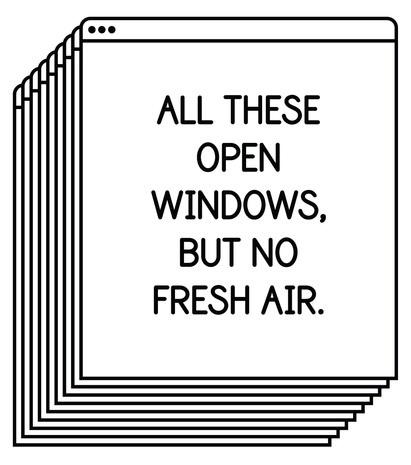 Your daily reminder to get outside for some fresh air!