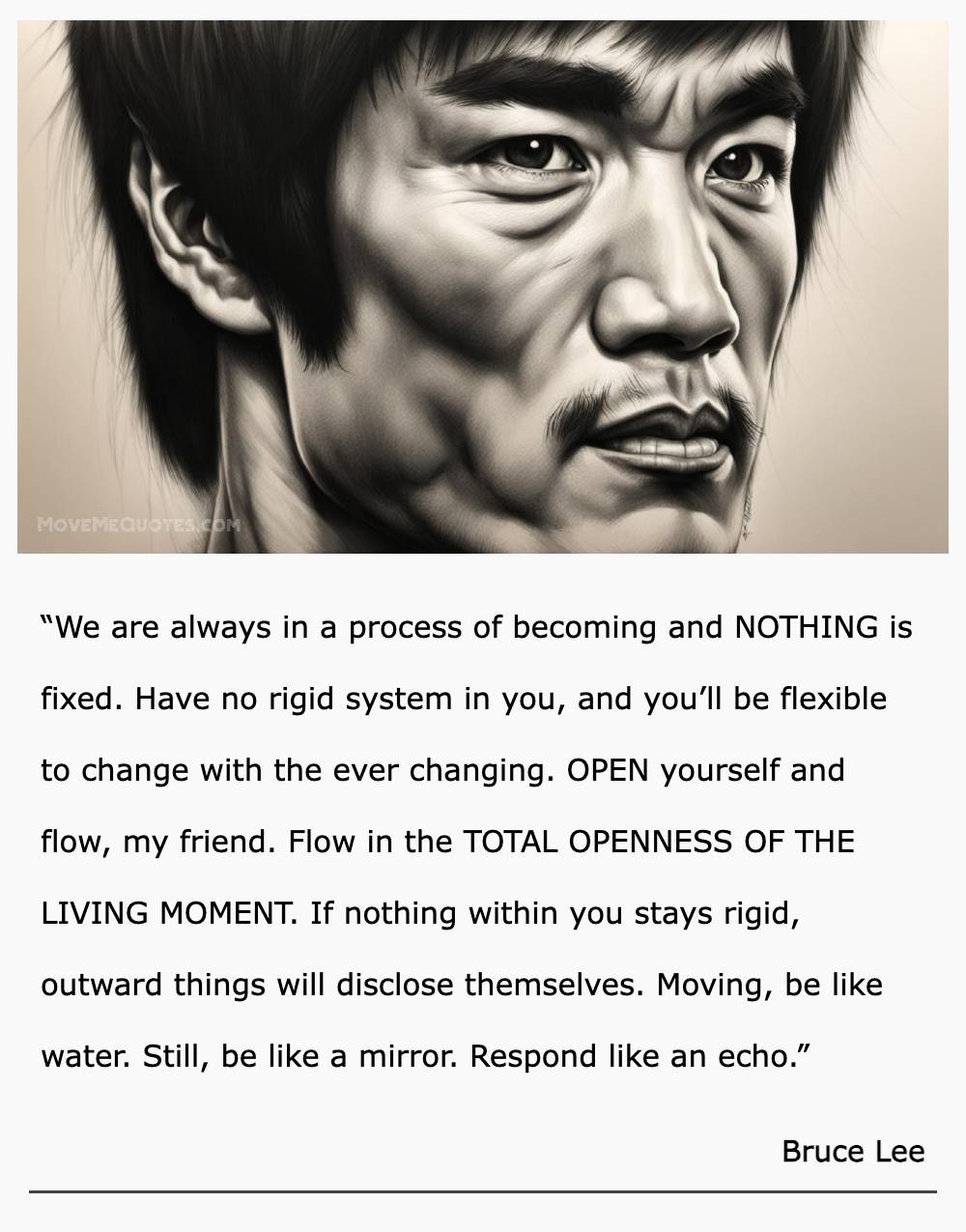 46 Impactful Bruce Lee Quotes From Striking Thoughts