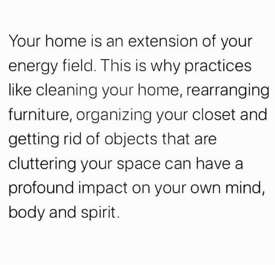 Don't underestimate the mental health benefits of cleaning.