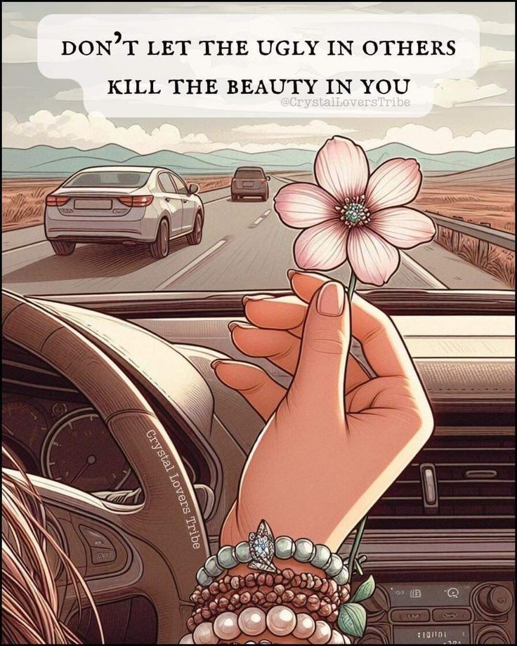 Let the beauty in you kill the ugly in others.