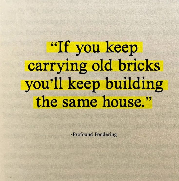 Time for some new bricks. Time for some new bricks.